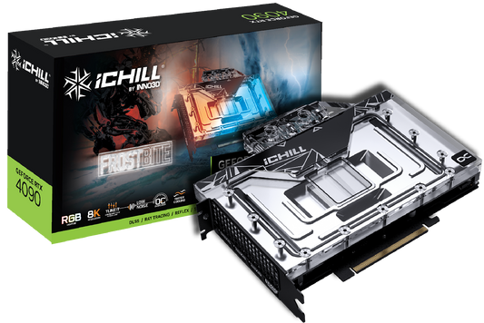 INNO3D Geforce RTX 4090 iCHILL Frostbite 24GB Gaming Graphics Card