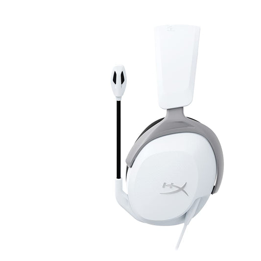 HYPERX CloudX Stinger 2 Core Wired 3.5mm Stereo Gaming Headphones ( White ) ( PC / Mac / Xbox / PS4 / PS5 )