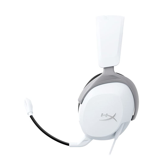 HYPERX CloudX Stinger 2 Core Wired 3.5mm Stereo Gaming Headphones ( White ) ( PC / Mac / Xbox / PS4 / PS5 )