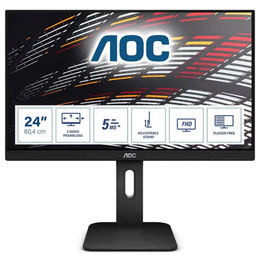 AOC 24P1 23.8 Inch FHD 60Hz IPS Panel 5 MS LED Monitor