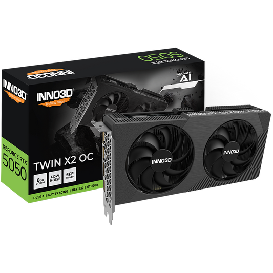 INNO3D GeForce RTX 5050 Twin X2 OC 8GB Nvidia Graphic Card