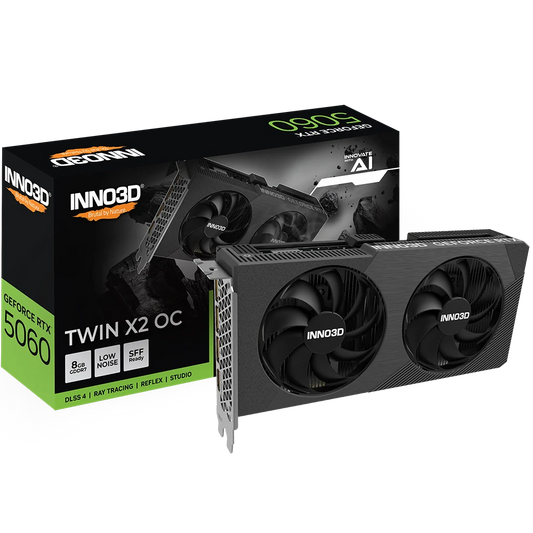 INNO3D GeForce RTX 5060 Twin X2 OC V2 SFF 8GB Nvidia Graphic Card
