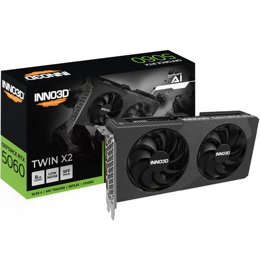 INNO3D GeForce RTX 5060 Twin X2 8GB Nvidia Graphic Card