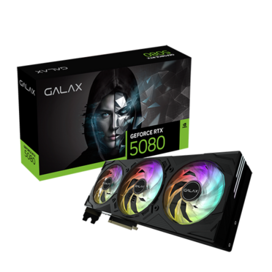 GALAX Geforce RTX 5080 EX Gamer 1 Click OC NVIDIA Graphic Card