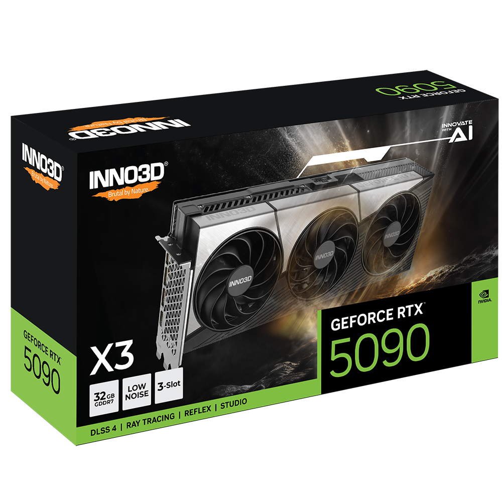 Buy INNO3D GeForce RTX 5090 X3 32GB Nvidia Graphic Card