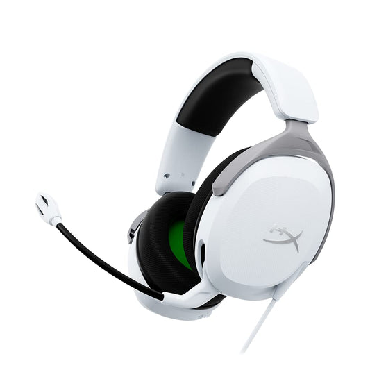 HYPERX CloudX Stinger 2 Core Wired 3.5mm Stereo Gaming Headphones ( White ) ( PC / Mac / Xbox / PS4 / PS5 )