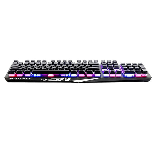 MAD CATZ Strike 2 RGB Full Size Membrane Wired Gaming Keyboard ( Black ) ( KS13MRUSBL000-0 )