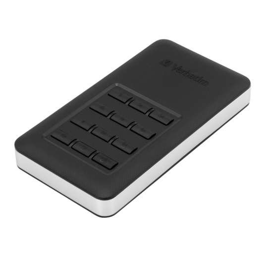 VERBATIM Store N Go 256GB Portable External Solid State Drive with Keypad Access ( SSD )