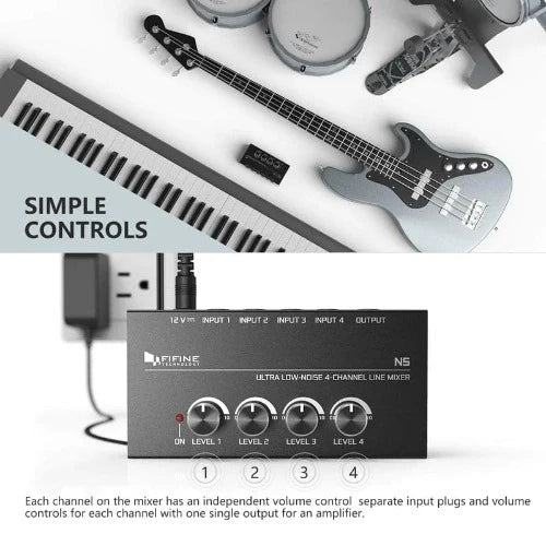 FiFine N5 Audio Mixer