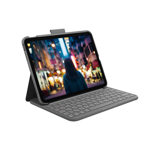 LOGITECH Slim Folio Keyboard Case with Wireless Bluetooth Keyboard Combo for iPad ( 10th Generation )