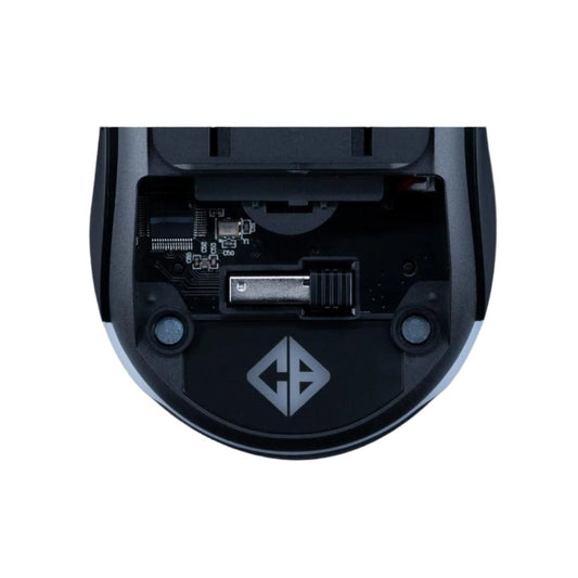 COSMIC BYTE Kilonova 3335IC Wireless + Wired Ergonomic Gaming Mouse ( 16000DPI / 6 Macro Buttons ) ( Black )