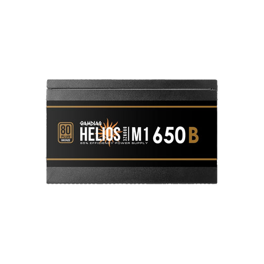 GAMDIAS Helios M1 650B 650W 80+ Bronze Non Modular ATX 2.0 Power Supply ( 650W )