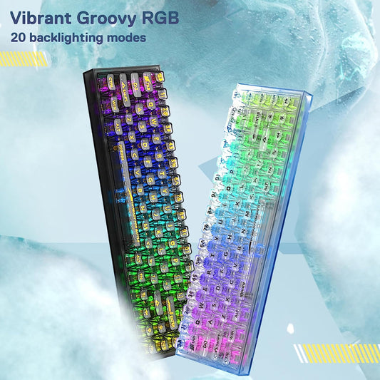 REDRAGON K631 Pro Castor 65% Mechanical Wired Gaming Keyboard ( White )