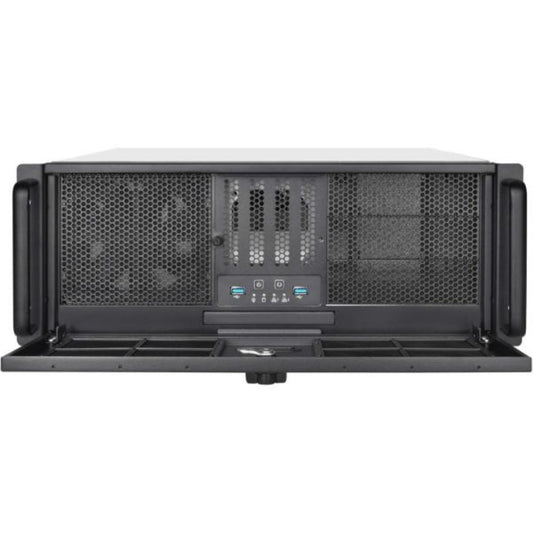 SILVERSTONE RM44 4U Rackmount Server Chassis EATX (SSI EEB) Full Tower Cabinet ( Black )