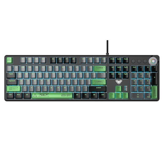 AULA F2088 Pro Full Size Mechanical Gaming Keyboard ( Black ) ( Blue Switch ) ( F2088Pro )