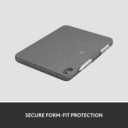 LOGITECH Combo Touch Detachable ipad Keyboard ( 10th Generation ) ( Oxford Grey )