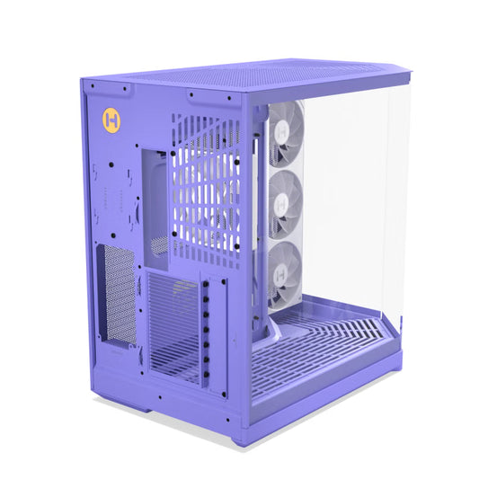 HYTE Y50 Essential Aesthetic RGB EATX Mid Tower Cabinet ( Taro Milk )