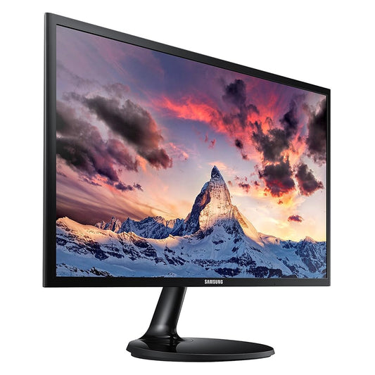 SAMSUNG LS24F350FHNXZA 23.5 Inch FHD 60Hz IPS Panel 72% SRGB 4MS AMD Freesync Gaming Monitor
