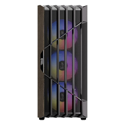 TAG Gamerz Stellar Elite ARGB Mid Tower Cabinet ( Black )