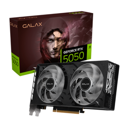 GALAX GeForce RTX 5050 1 Click OC 8GB NVIDIA Graphic Card