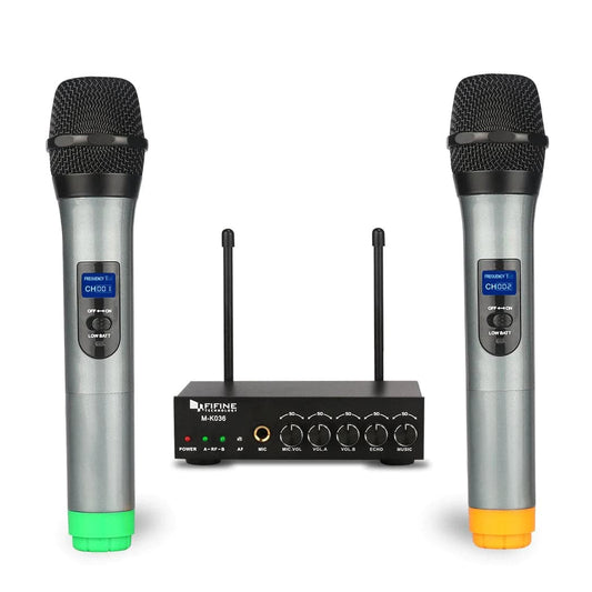 FIFINE K036 Wireless HandHeld Microphone ( Gray )