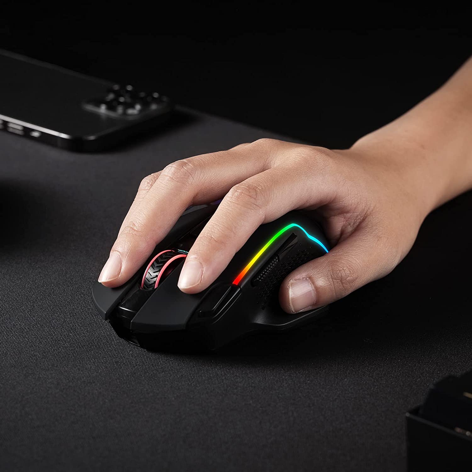 Redragon Taipan Pro M810 Pro RGB Wired And Wireless Mouse– EliteHubs