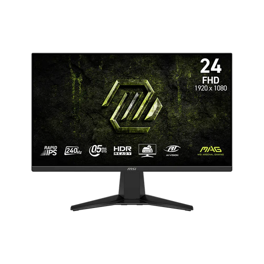 MSI MAG 245F X24 24 Inch FHD 240Hz IPS Panel 112% SRGB 0.5MS AMD FreeSync Gaming Monitor
