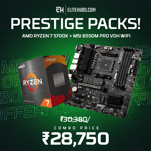 EH AMD 5000 Series Bundle 2 (Ryzen 7 5700X + MSI B550M Pro VDH WiFi)