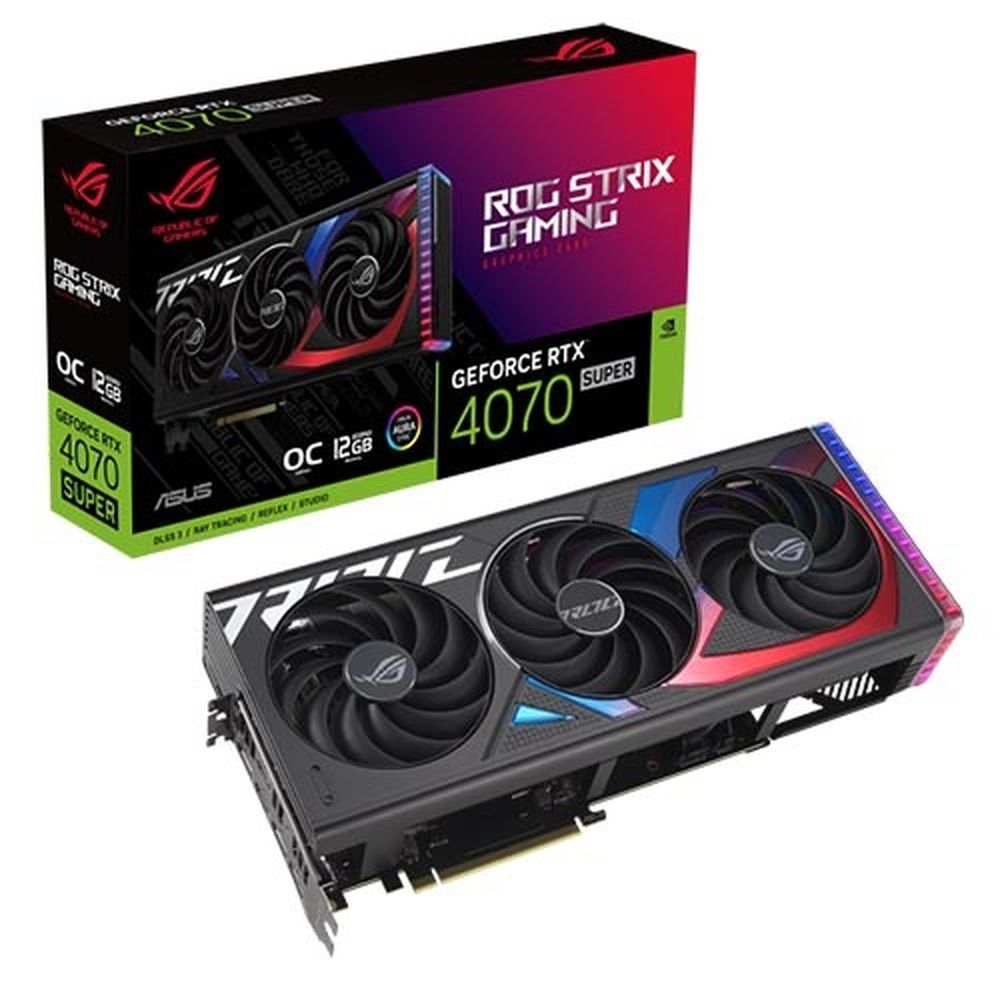 Buy Asus ROG Strix Geforce RTX 4070 Super OC 12GB Graphics Card 