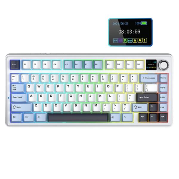 Buy AULA F75 Max 75% 3 in 1 Wireless Mechanical Gaming Keyboard