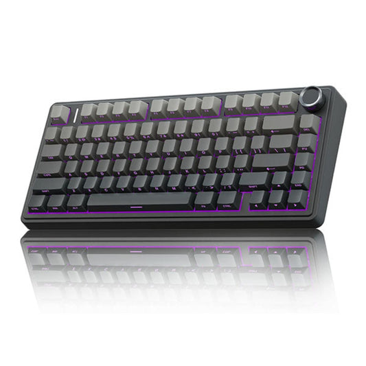 AULA F75 75% RGB Mechanical Wireless Gaming Keyboard (Gray)( (Gradient Reaper Switch) ) (F75GRR)