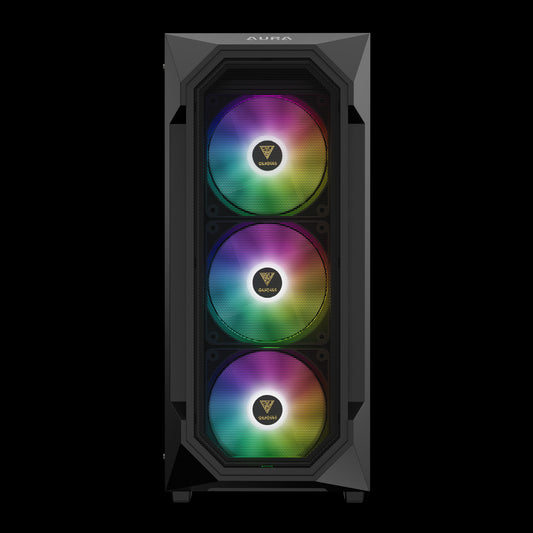 GAMDIAS Athene GC1 Elite RGB ATX Mid Tower Cabinet (Black)