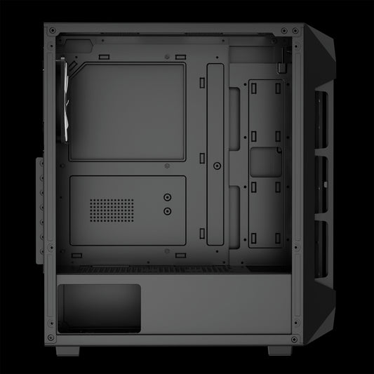 GAMDIAS Athene GC1 Elite RGB ATX Mid Tower Cabinet (Black)