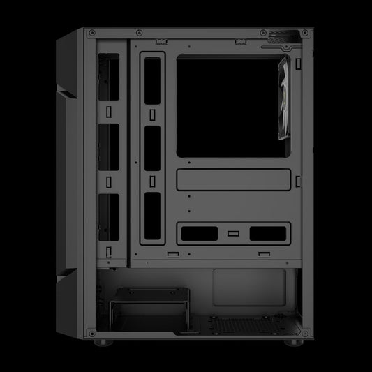 GAMDIAS Aura GC7 ATX Mid Tower ARGB Cabinet ( Black )