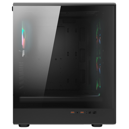 COUGAR Airrface Pure RGB ATX Mid Tower Cabinet ( Black )