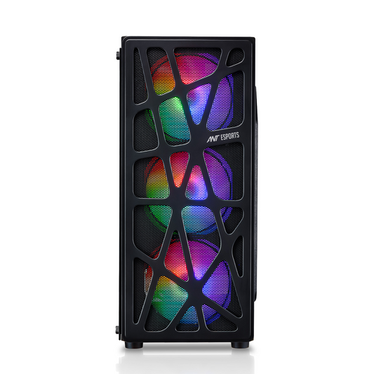 ANT ESPORTS Elite 1100 ATX Gaming Cabinet (Black)