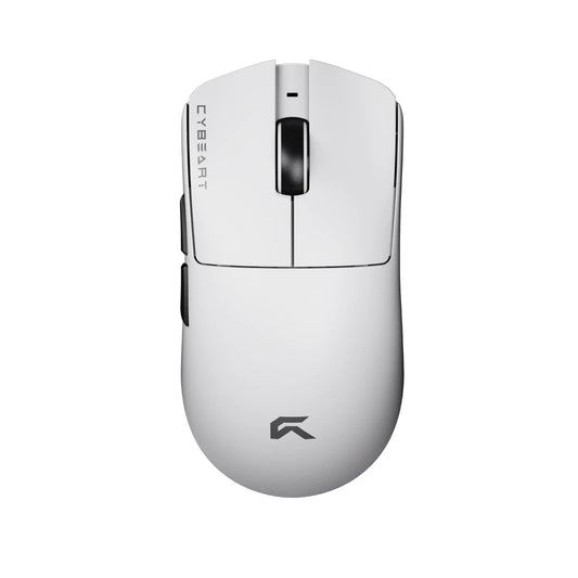 CYBEART Artemis 1K Wireless Tri Mode Ambidextrous Gaming Mouse ( White ) ( 24000DPI / 5 Macro Buttons )