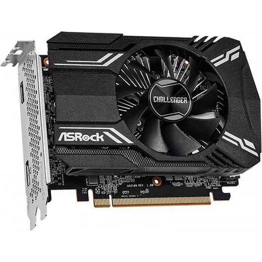 ASROCK Challenger Redeon RX 6400 GDDR6 4GB Graphic Card (Black)