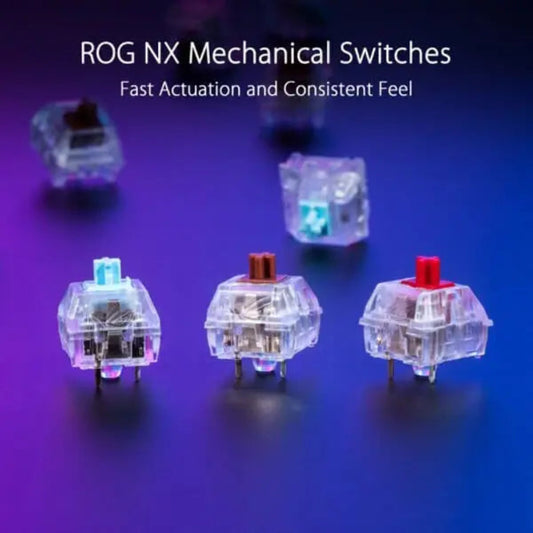 ASUS Rog Strix Scope NX Full Size Mechanical Wireless Gaming Keyboard ( Black ) ( Red Switch )