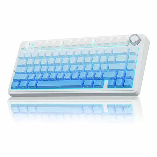 AULA F75 75% RGB Mechanical Wireless Gaming Keyboard (Blue) ( Blue Switch ) (F75USV)
