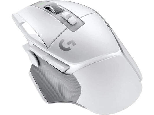 Logitech G502 X Lightspeed Wireless Gaming Mouse (White)