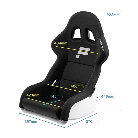 FANATEC GT Cockpit Seat ( White )