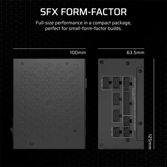 CORSAIR SF750 80+ Platinum ATX  3.1 Fully Modular Power Supply (750 W)