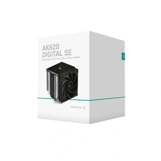 DEEPCOOL AK620 Digital SE ARGB Dual Tower CPU Air Cooler ( Black )