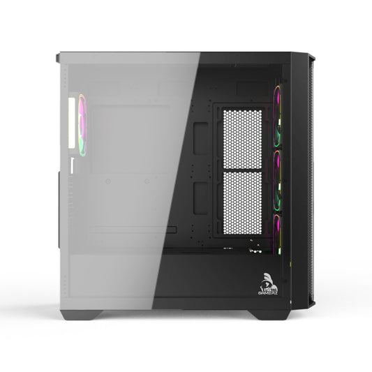 TAG Gamerz Andromeda RGB MATX Mid Tower Cabinet (Black)