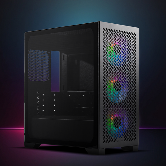 EternalX EG26 (Intel Core i7 14700F / NVIDIA RTX 5060 Ti 8GB / 32GB RAM DDR5 / 500GB M.2 NVME Gen4 SSD ) Custom PC Build For ESports Gaming