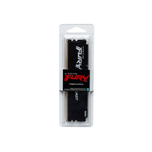 KINGSTON Fury Beast 32GB ( 32GB x 1 ) 6000MHz DDR5 RAM ( Black ) ( CL30 )