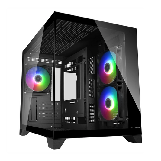 COUGAR FV150 Mini RGB MATX Mini Tower Cabinet ( Black )