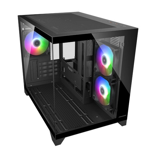 COUGAR FV150 Mini RGB MATX Mini Tower Cabinet ( Black )