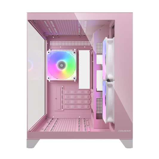 COUGAR FV150 Mini RGB MATX Mini Tower Cabinet ( Pink )